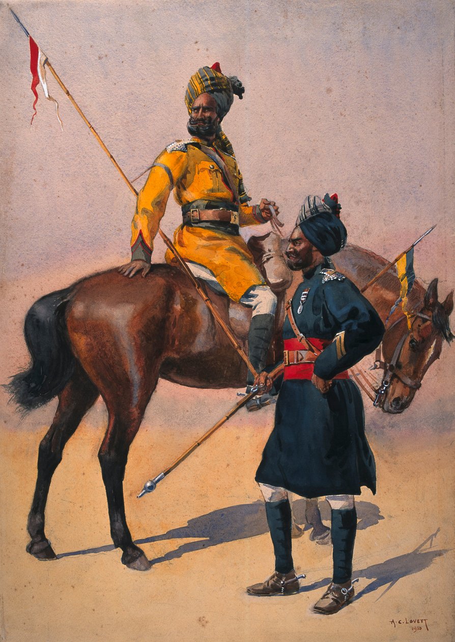 Soldaten van de 1e Duke of York