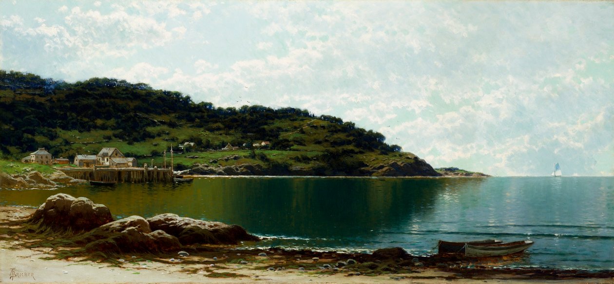 Langs de kust van Maine door Alfred Thompson Bricher