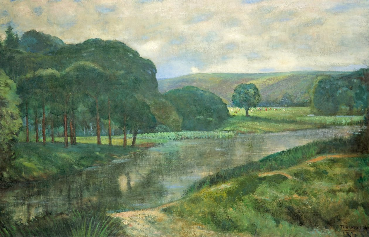 De Boven-Severn door Alfred Thornton