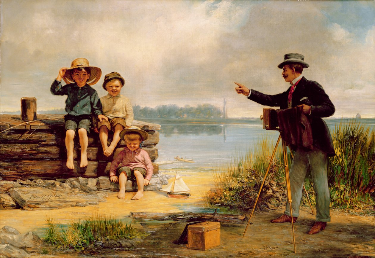 De fotograaf, 1895 door Alfred Boisseau