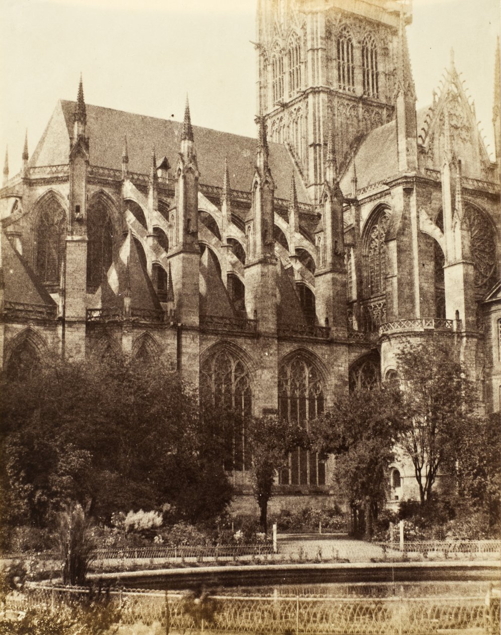 St. Oven, Rouen. 1856 door Alfred Capel Cure