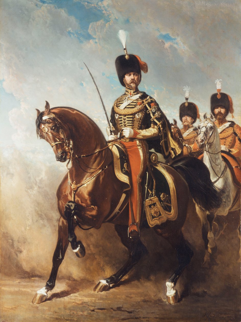 Portret van Generaal Fleury te Paard door Alfred Dedreux