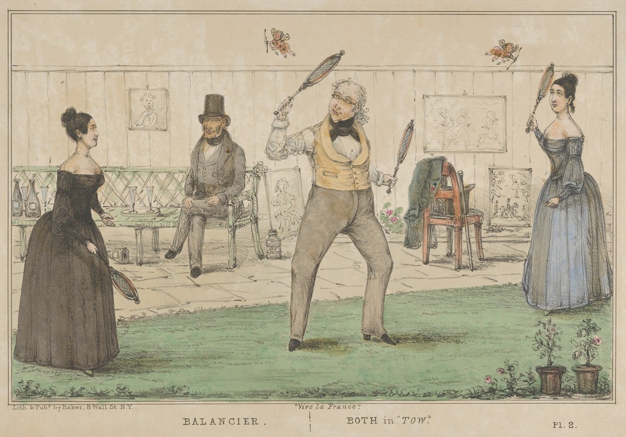 Vive la France, Balancier, Beide in Sleep door Alfred E. Baker