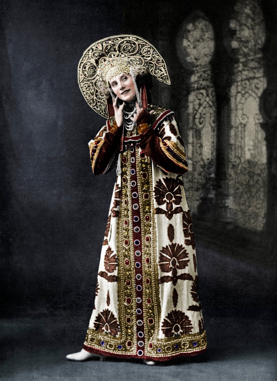 Anna Pavlova 1881-1912, Russische balletdanseres, 1911-1912 door Alfred Ellis and Walery
