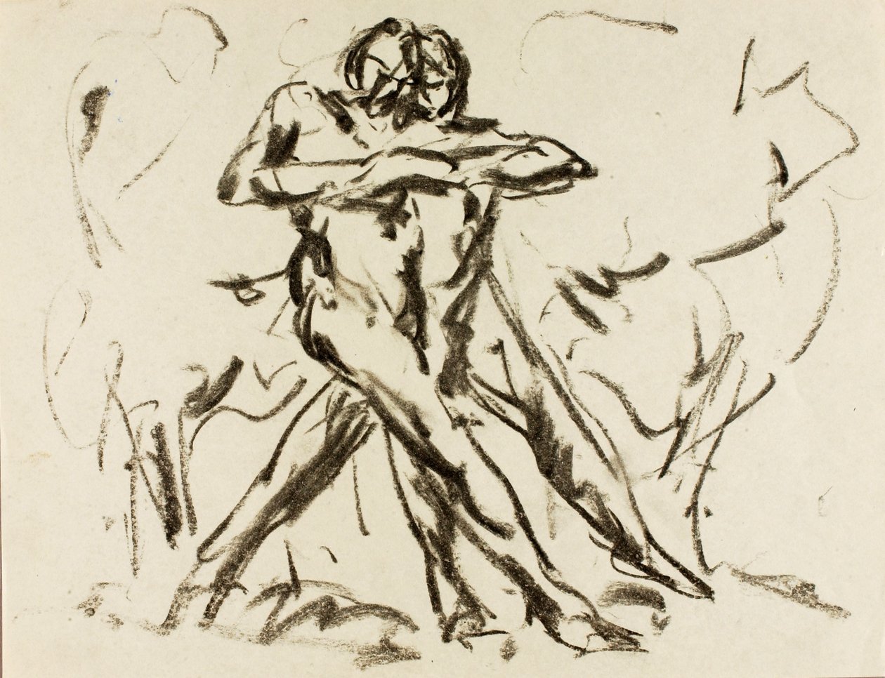 Naakte dansers door Alfred H. Maurer