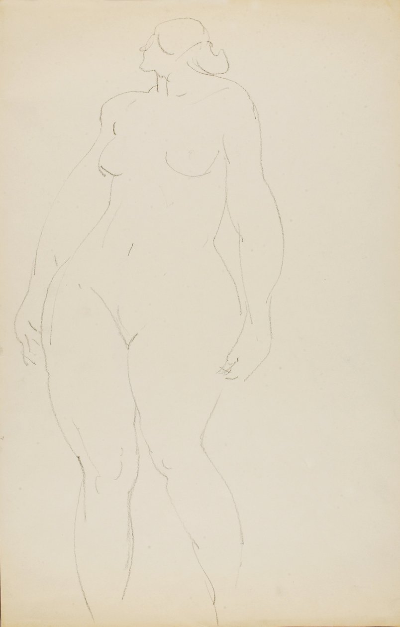 Staand naakt door Alfred H. Maurer