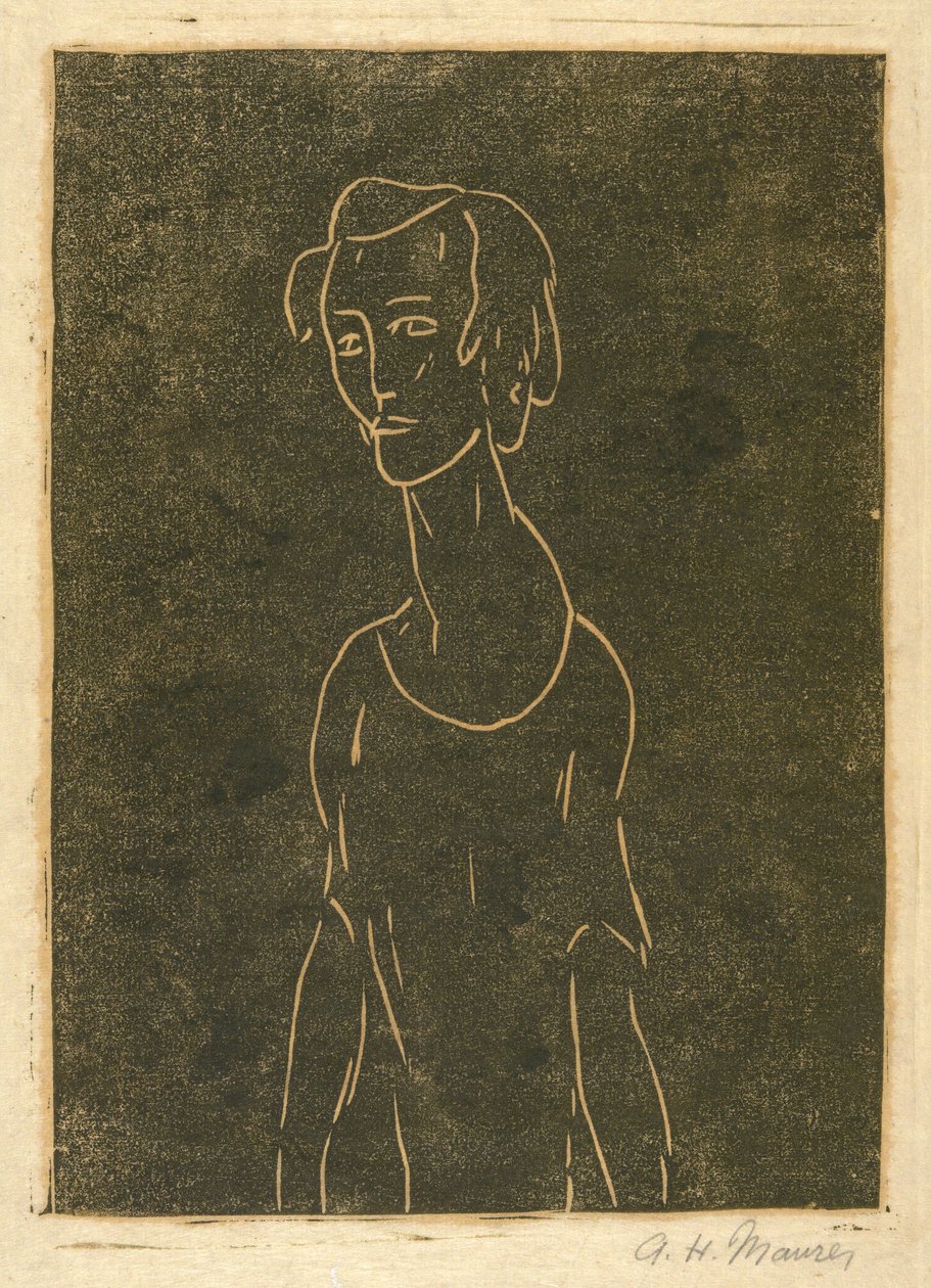 Susie door Alfred Henry Maurer