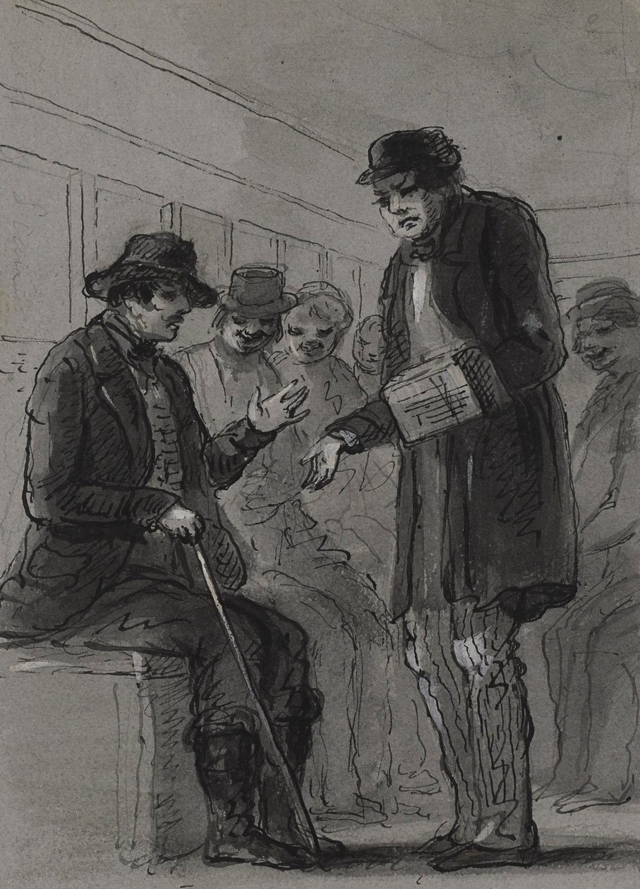 Last van de Jim-Jams door Alfred Jacob Miller