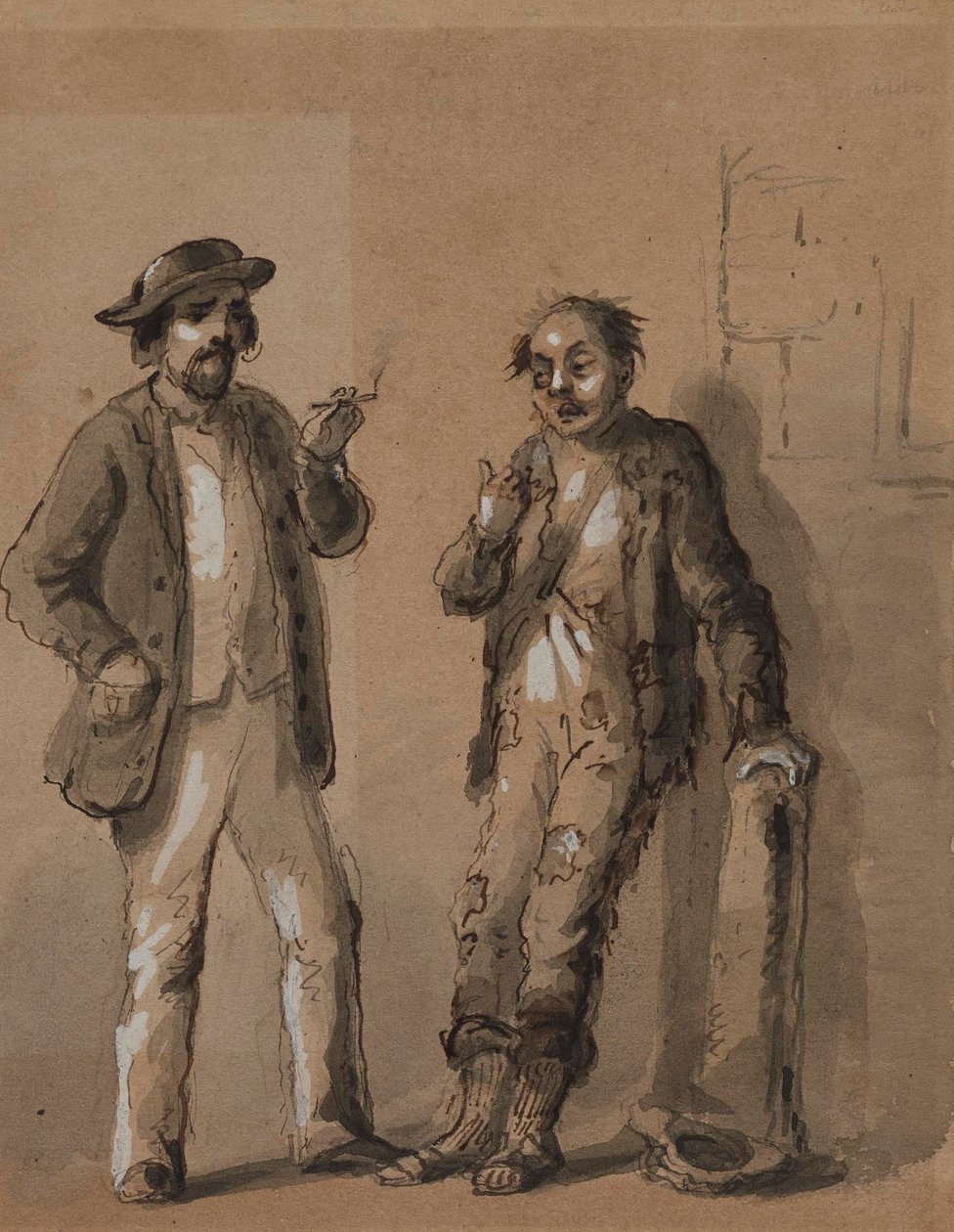Ah Dan – Zo dronken als altijd door Alfred Jacob Miller