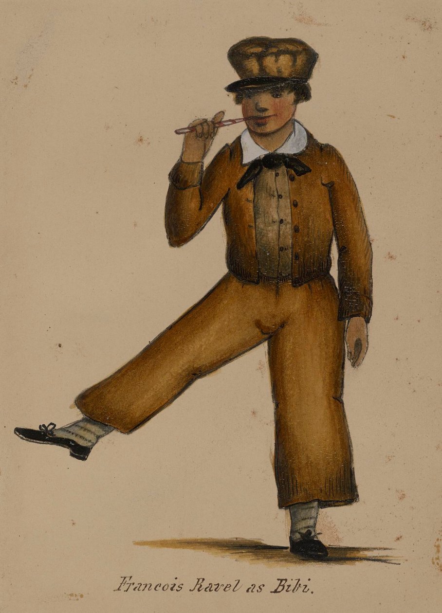 Françoise Ravel als Bibi door Alfred Jacob Miller