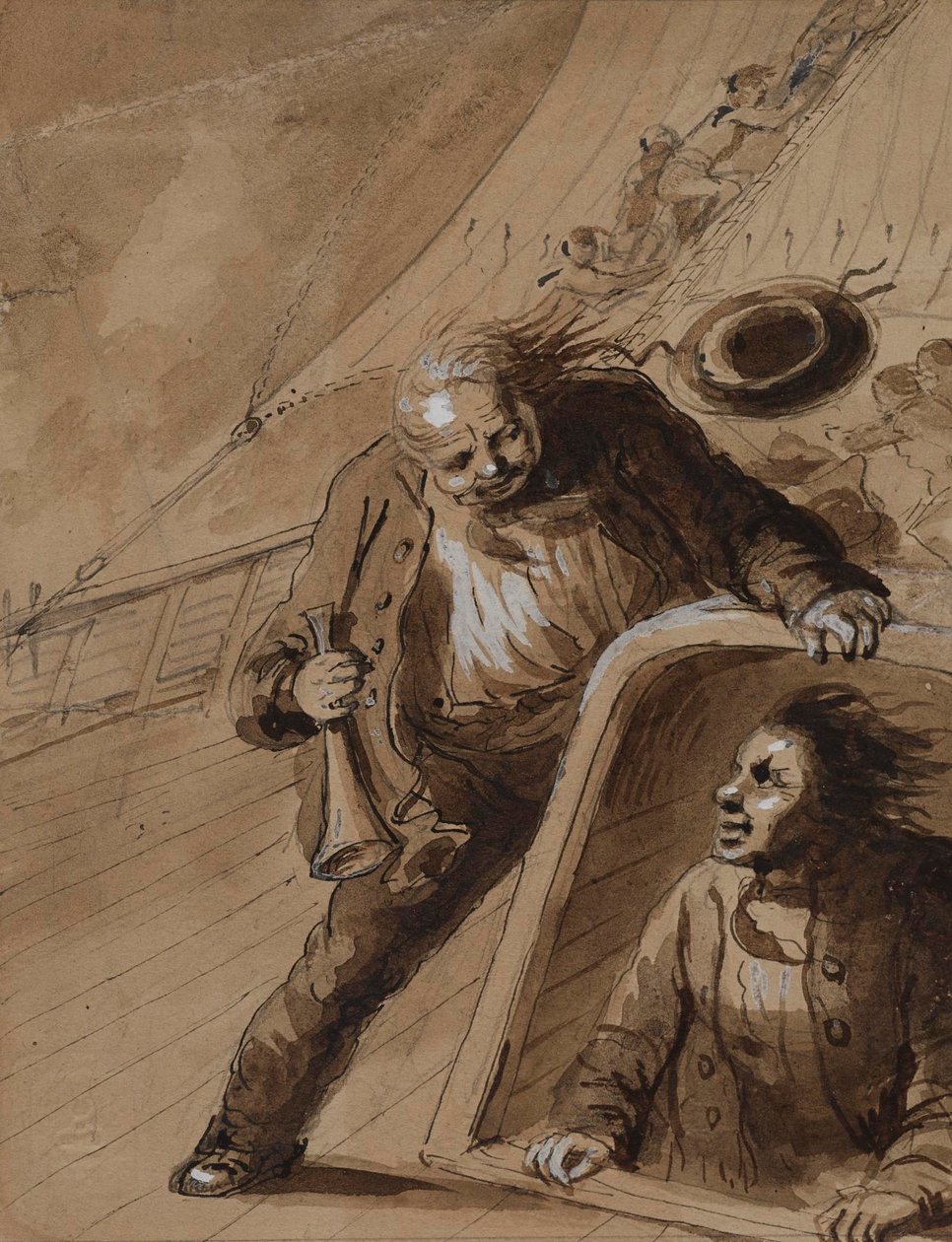 Voorval tijdens een reis naar New Orleans door Alfred Jacob Miller