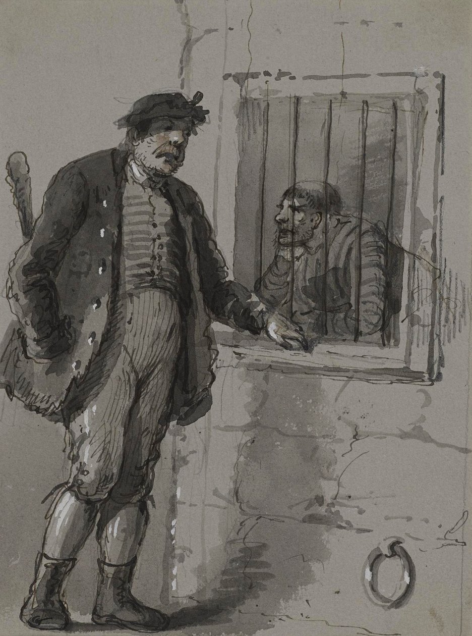 Ierse ruzie door Alfred Jacob Miller