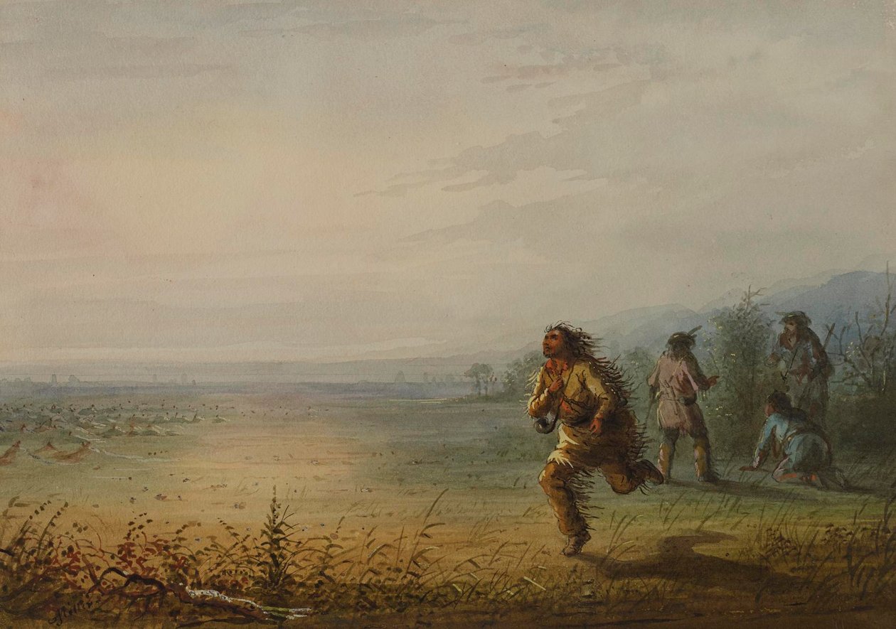 De bijenjager door Alfred Jacob Miller