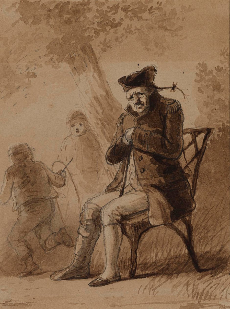 De kogels en de jicht door Alfred Jacob Miller