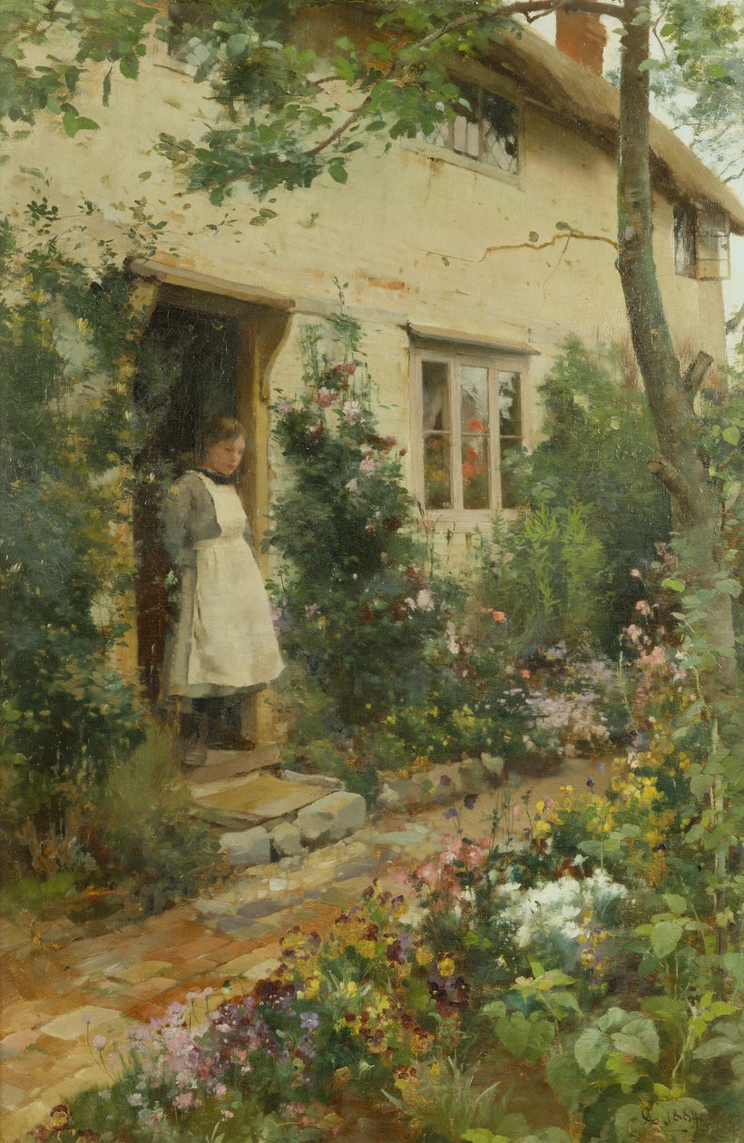 De cottage-tuin door Alfred Jr. Glendening
