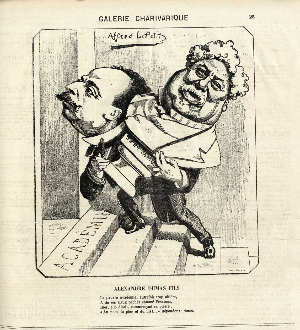Le Charivari door Alfred Le Petit