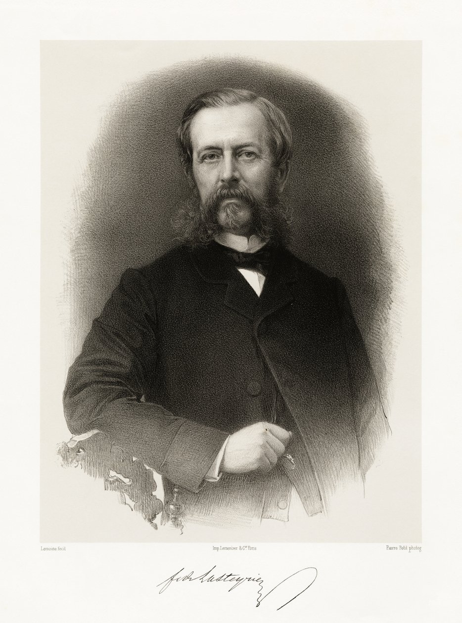 Ferdinand Charles Léon de Lasteyrie du Saillant door Alfred Lemoine