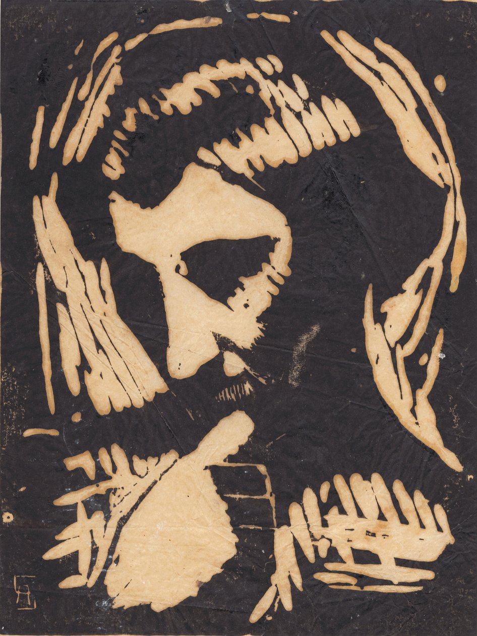 Mannenportret door Alfred Simonsen