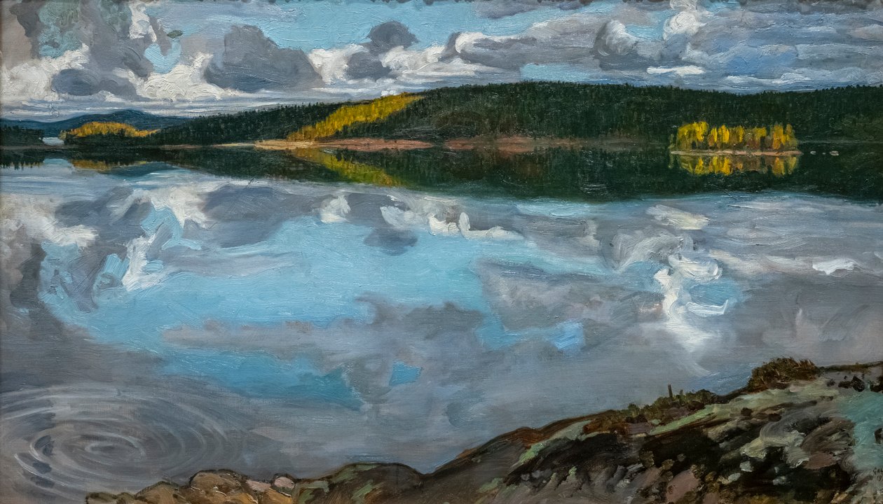 Rivieroever bij Saint-Mammès door Alfred Sisley