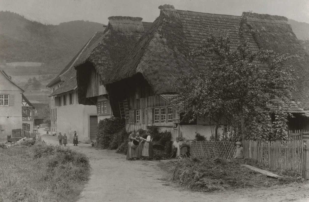Een bijeenkomst in Gutach door Alfred Stieglitz
