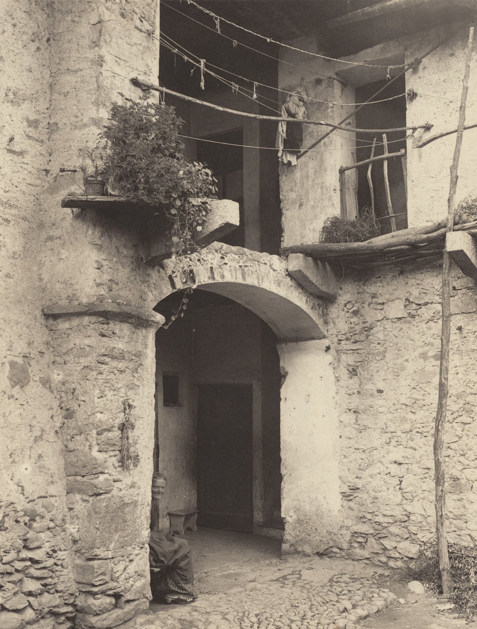 Een hoekje in Pallanza door Alfred Stieglitz