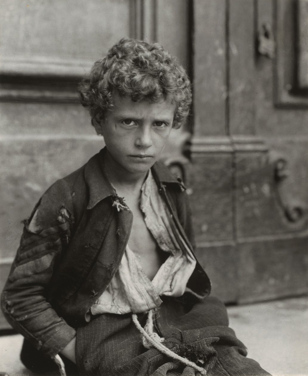Een Venetiaans straatjochie door Alfred Stieglitz