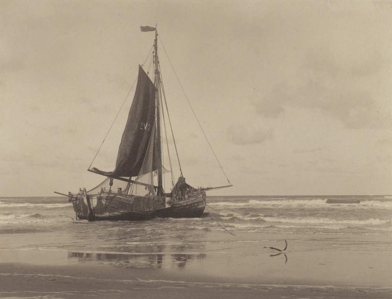 Voor anker door Alfred Stieglitz