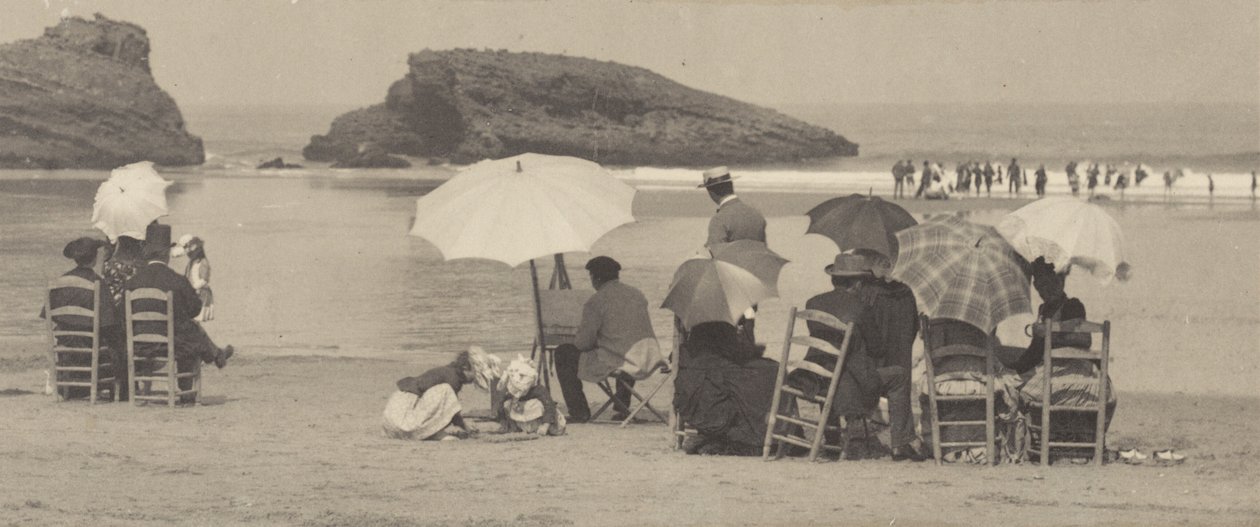In Biarritz door Alfred Stieglitz