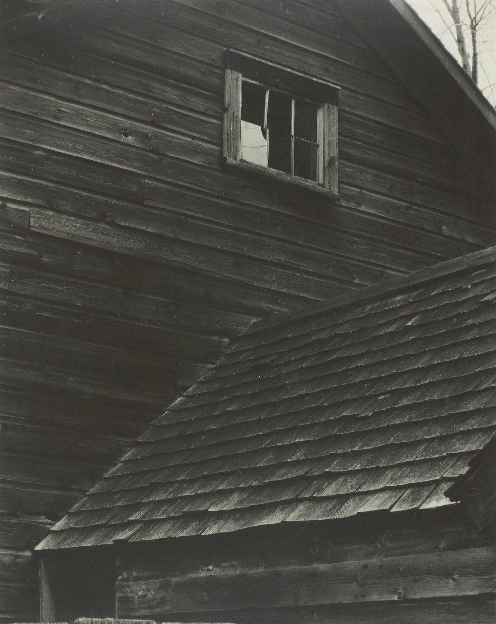Schuur-Lake George, 1922 door Alfred Stieglitz