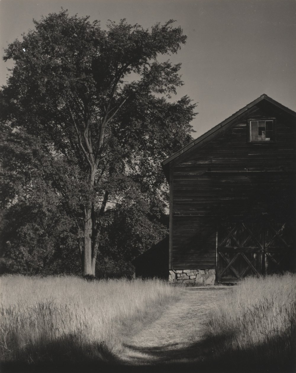 Schuur, Lake George door Alfred Stieglitz