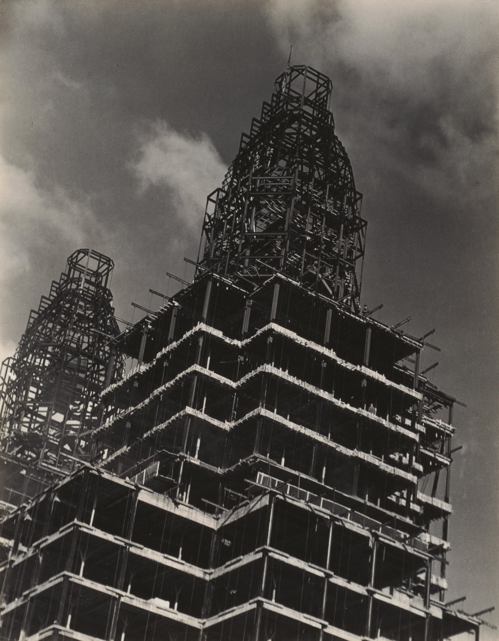 Vanuit mijn raam in het Shelton, noord door Alfred Stieglitz