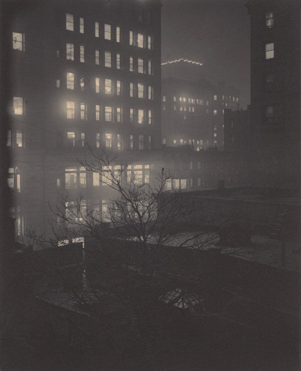 Vanuit het achterraam - 291 door Alfred Stieglitz