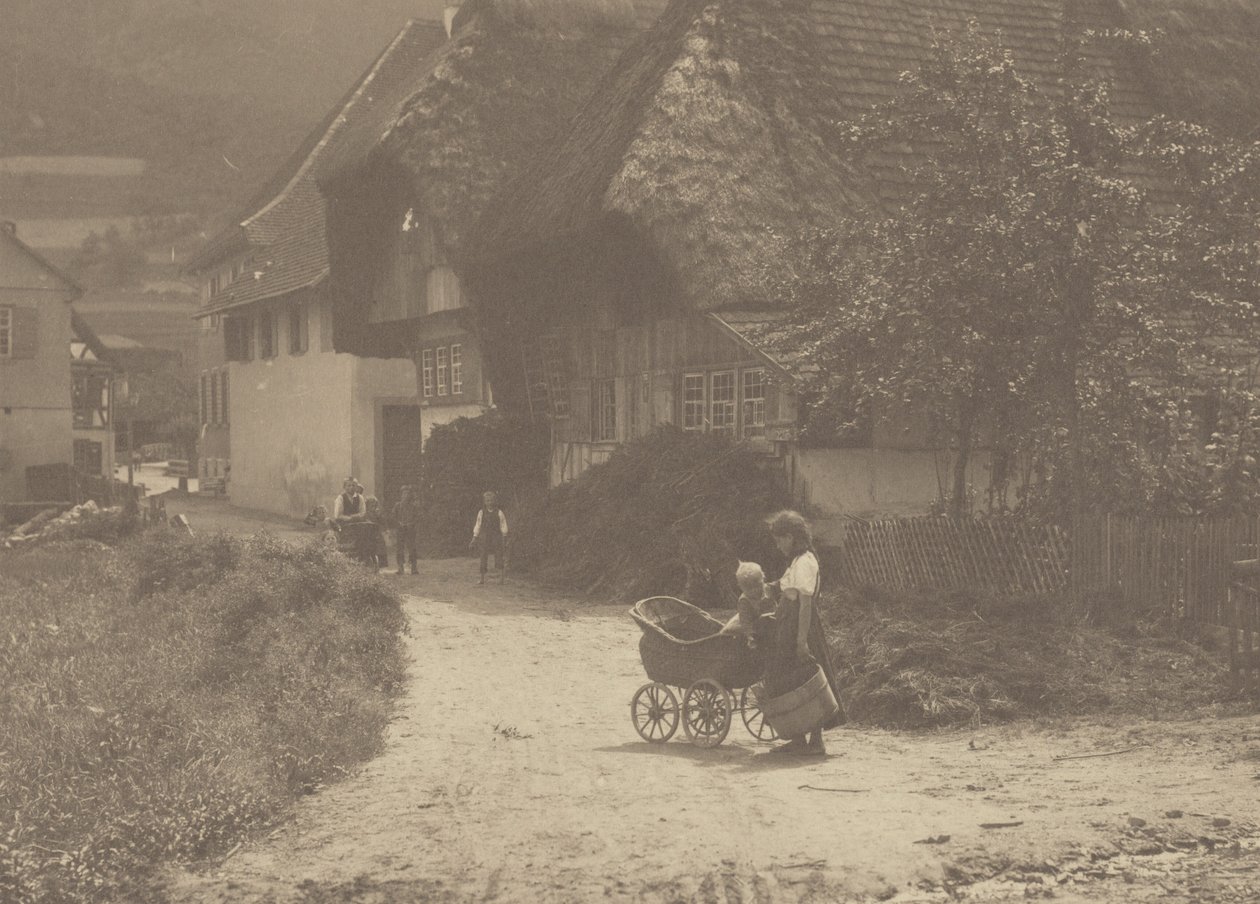 Kinderen uit Gutach door Alfred Stieglitz