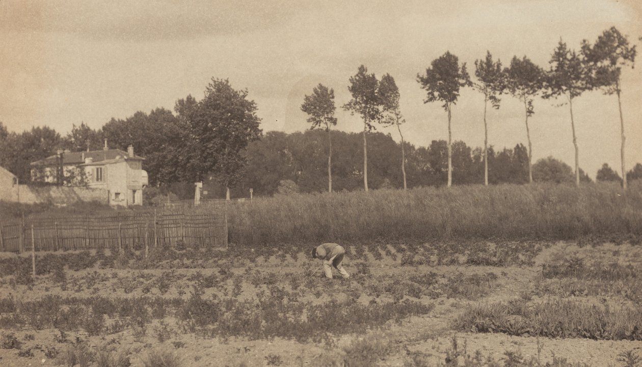 In de buitenwijken van Parijs door Alfred Stieglitz