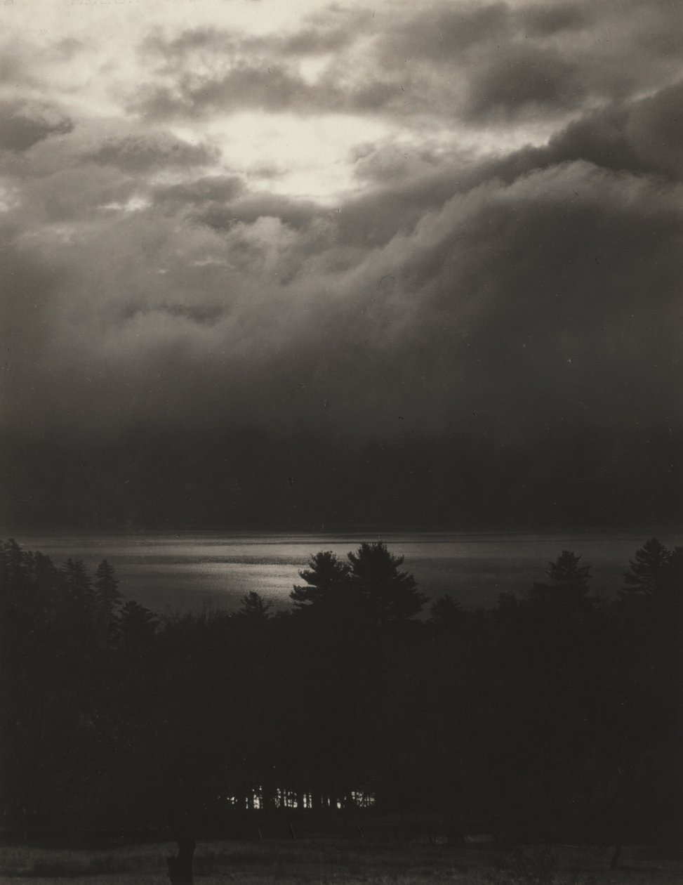 Lake George door Alfred Stieglitz