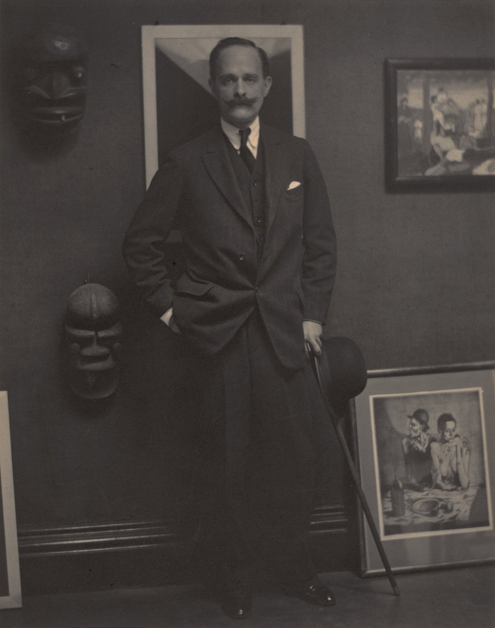 Marius de Zayas door Alfred Stieglitz
