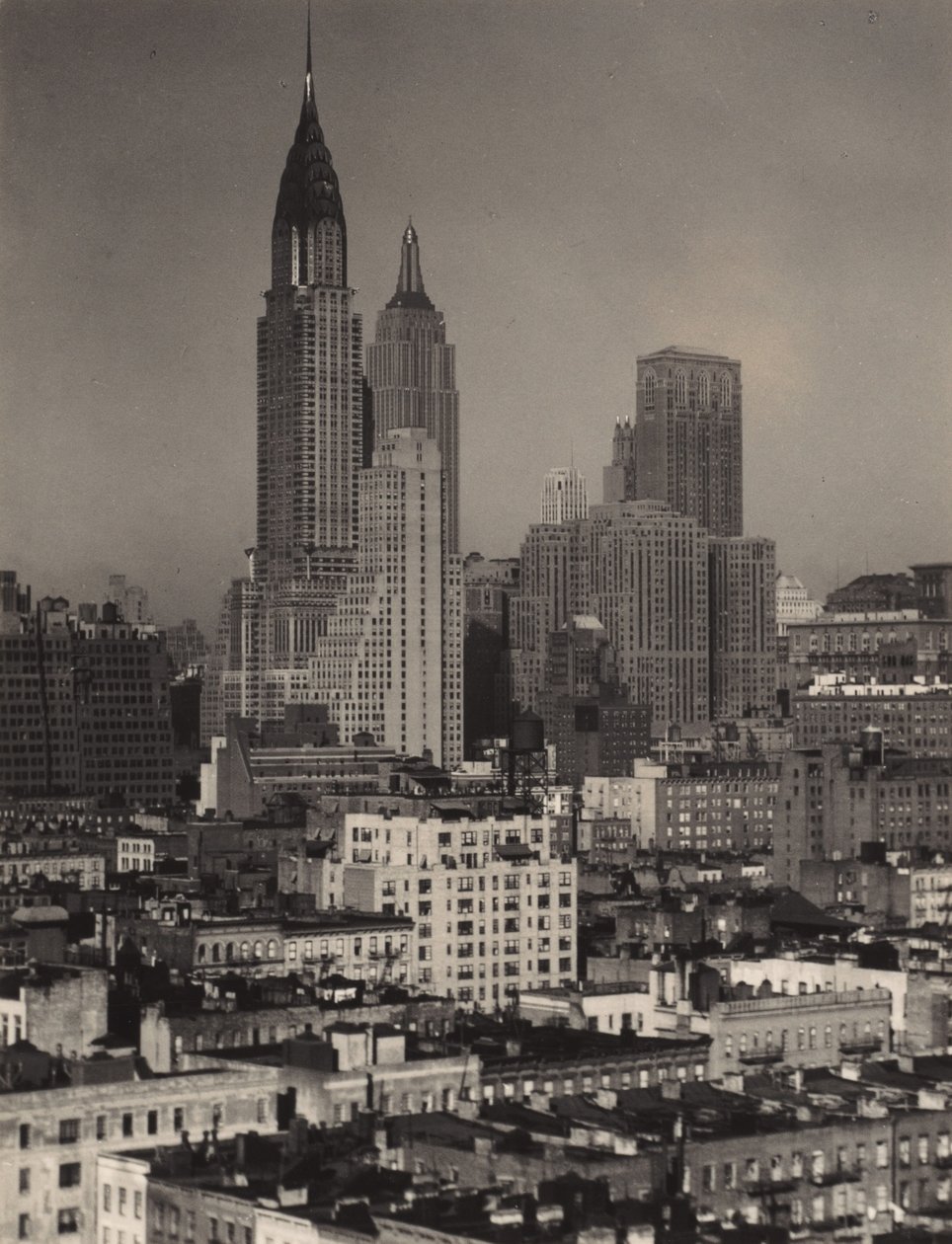 New York vanaf 405 East 54th Street door Alfred Stieglitz