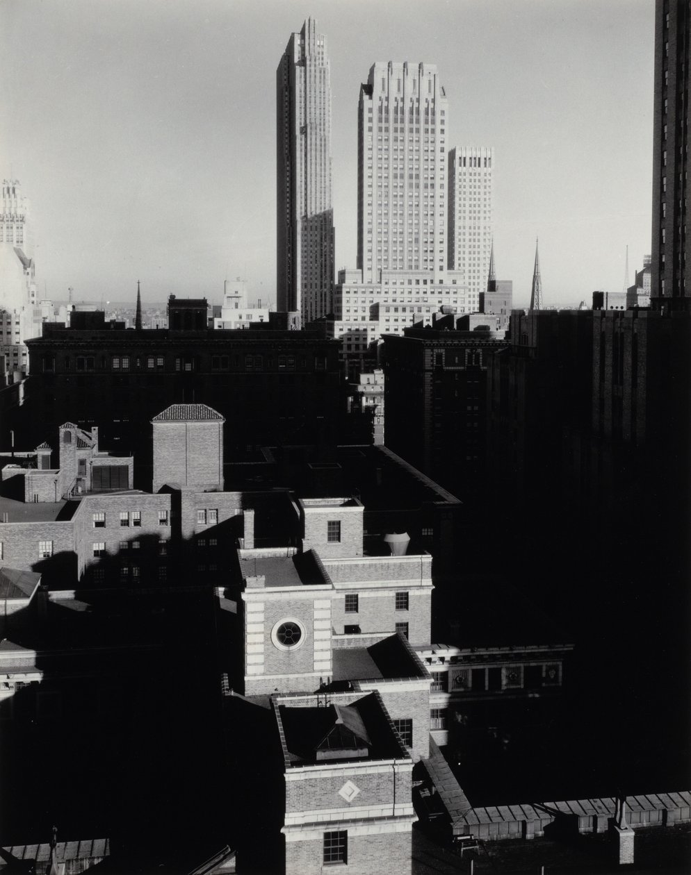 New York vanuit de Shelton door Alfred Stieglitz