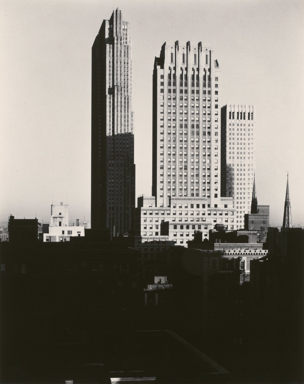 New York vanaf het Shelton door Alfred Stieglitz