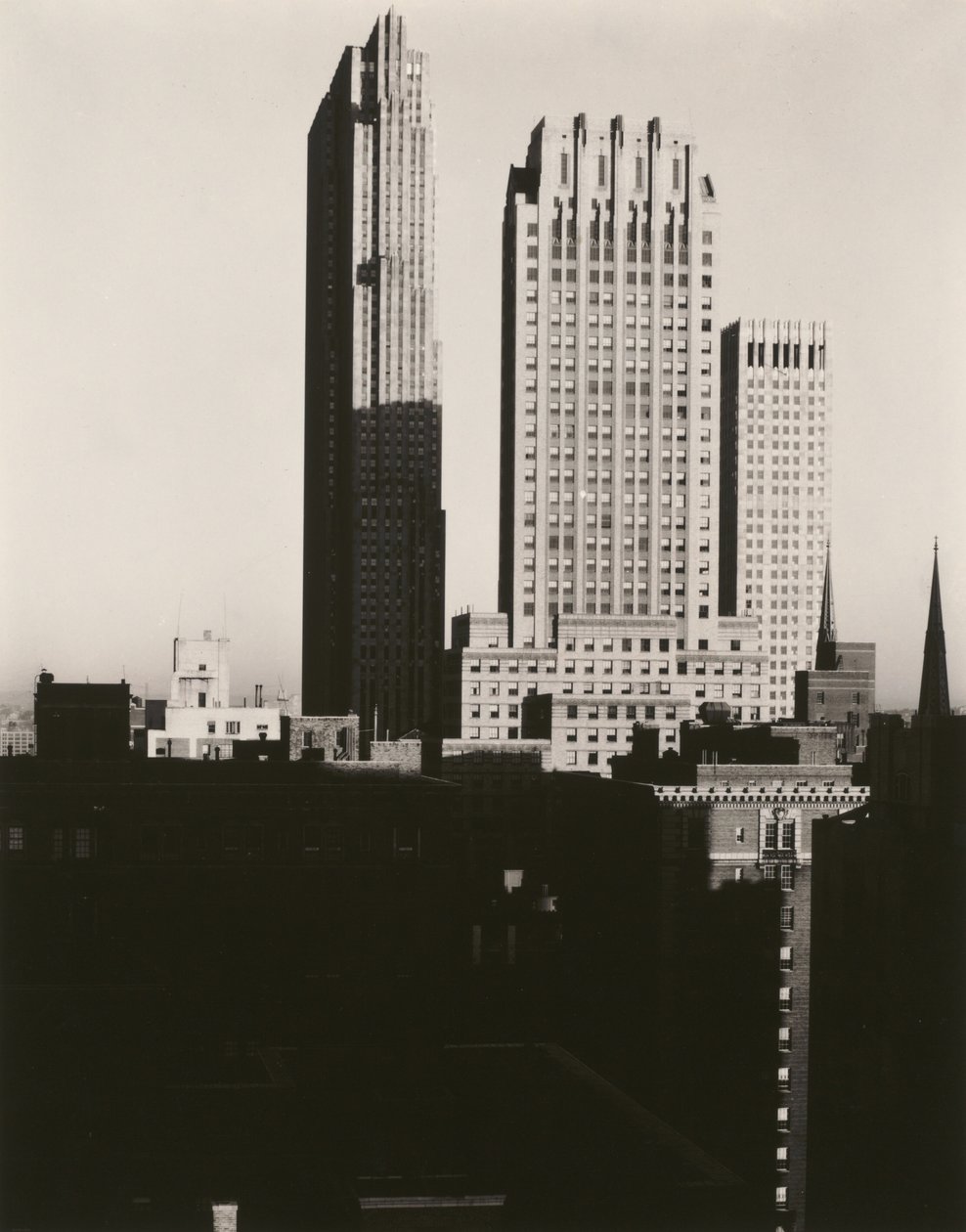 New York vanuit het Shelton door Alfred Stieglitz