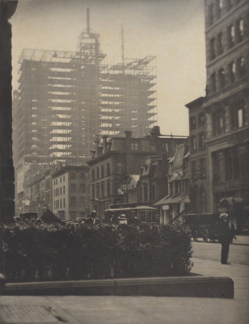 Het oude en het nieuwe New York door Alfred Stieglitz