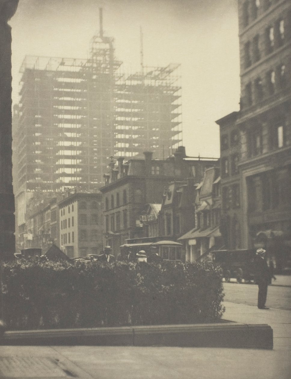 Oud en Nieuw New York, 1910 door Alfred Stieglitz