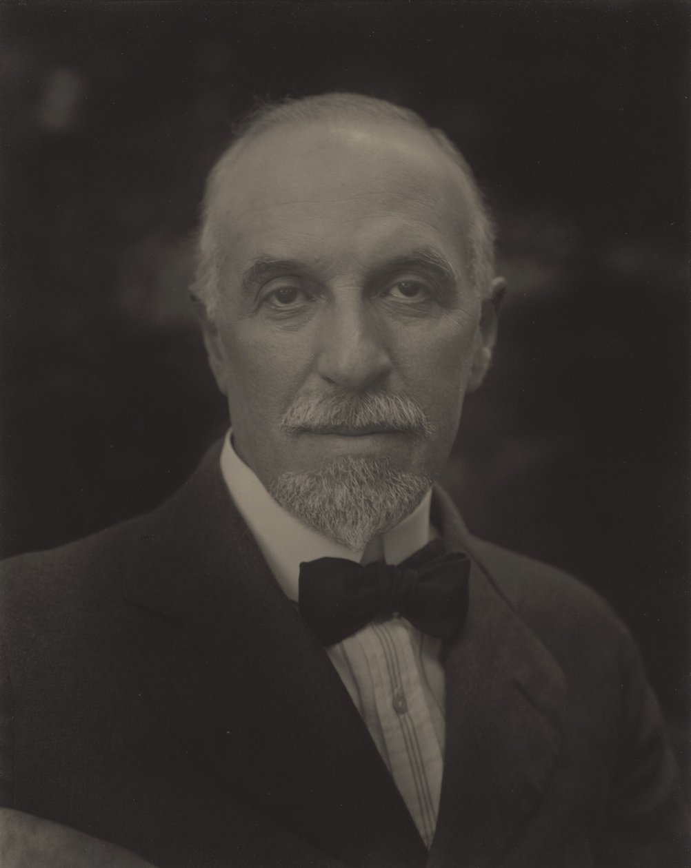 Professor Julius Stieglitz door Alfred Stieglitz