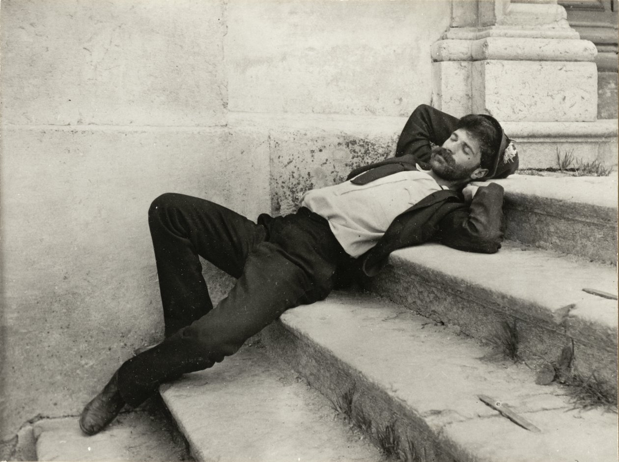 Zelfportret, Cortina door Alfred Stieglitz