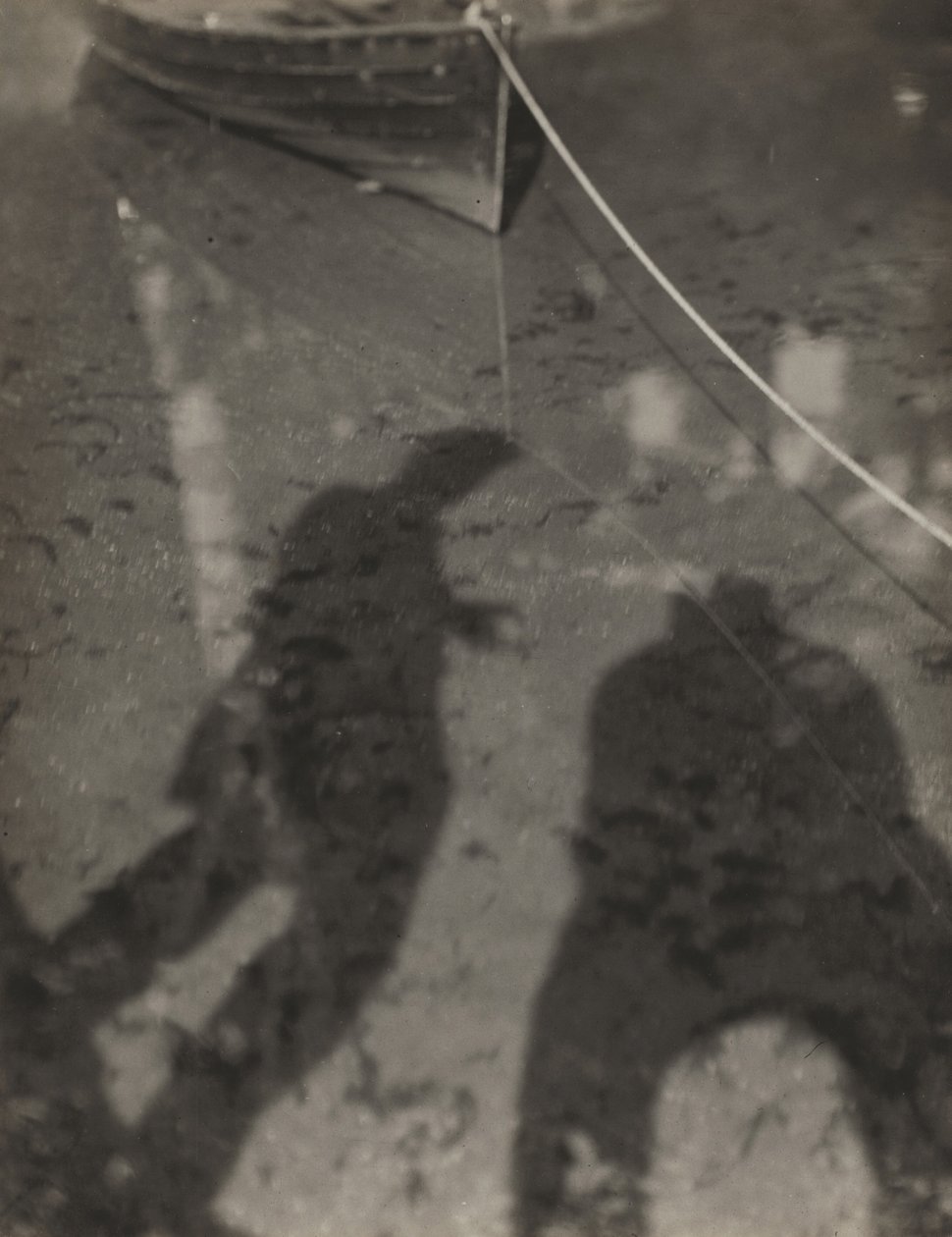 Schaduwen in het meer door Alfred Stieglitz