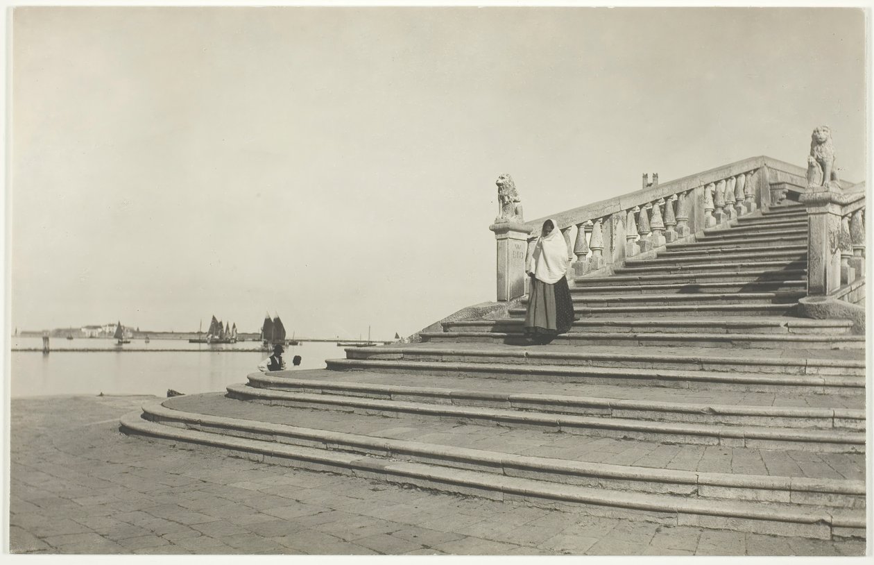 Stenen van Venetië, Chioggia, 1887, gedrukt 1920 door Alfred Stieglitz