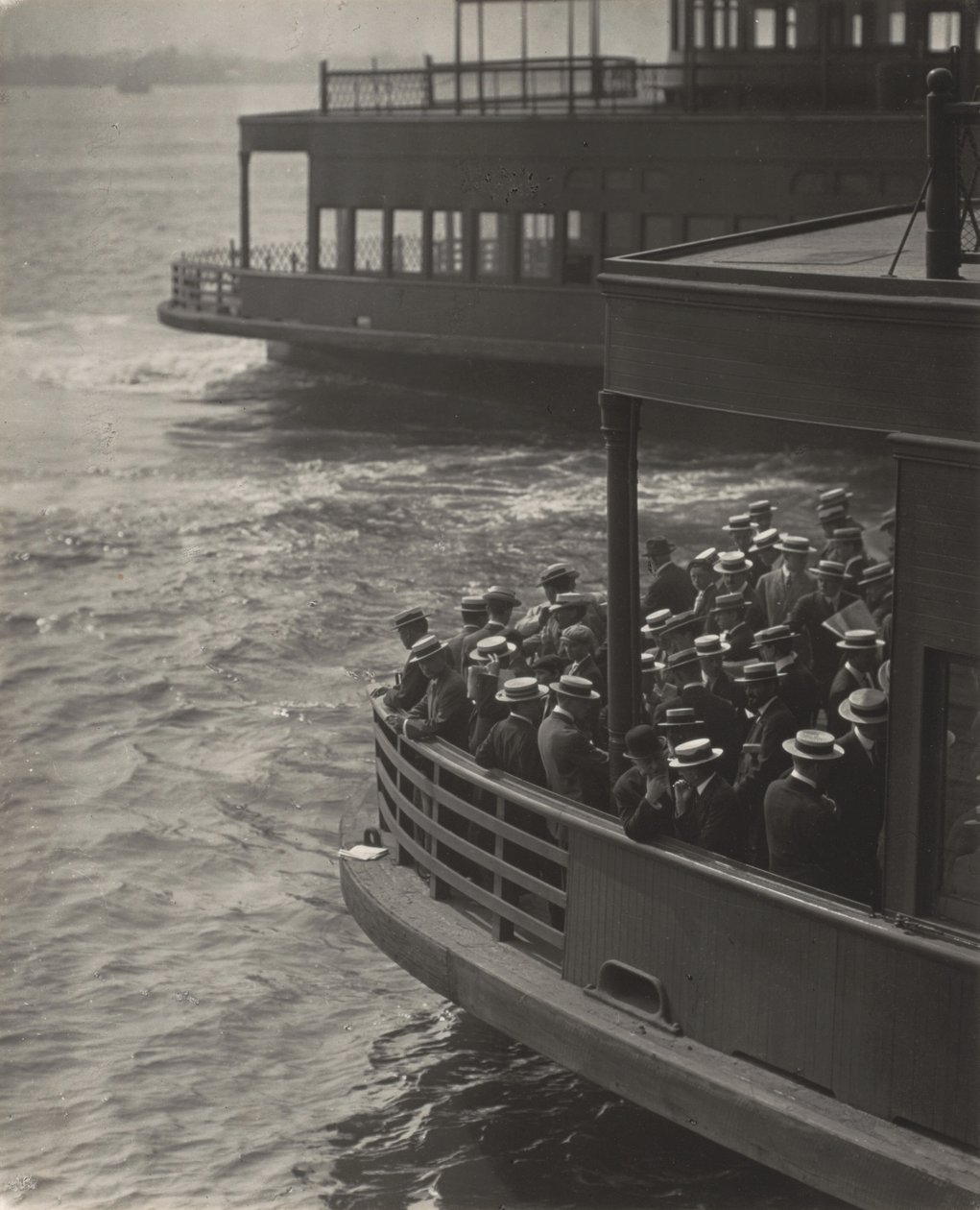 De veerboot door Alfred Stieglitz