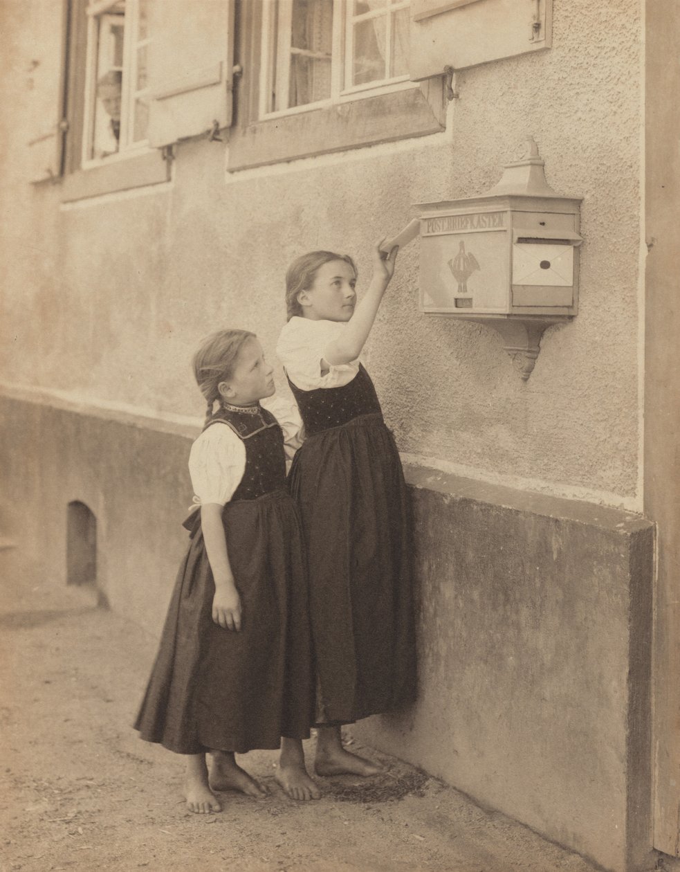 De brievenbus door Alfred Stieglitz