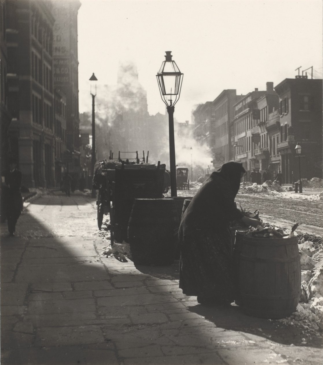 De voddenraper door Alfred Stieglitz