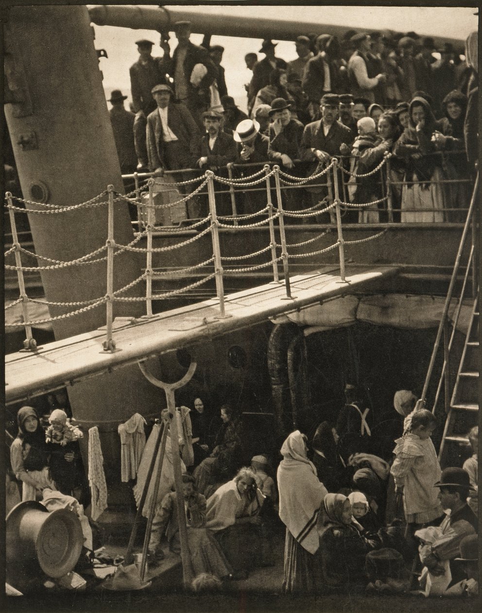 De derde klasse door Alfred Stieglitz
